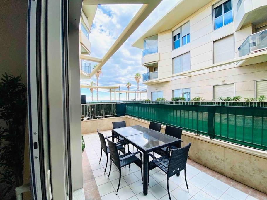 Stylish Apartment With Terrace On The Beachfrom Valencia Exterior foto